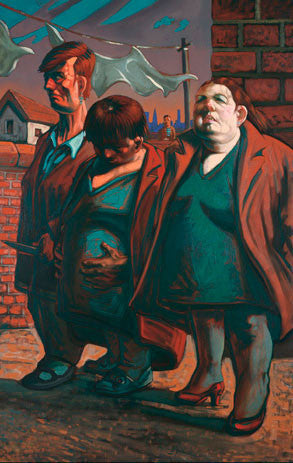 Gallowgate Girls by Peter Howson