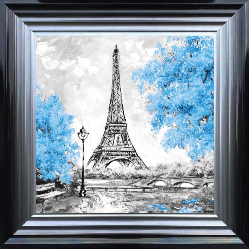 Paris Blossoms in Blue II