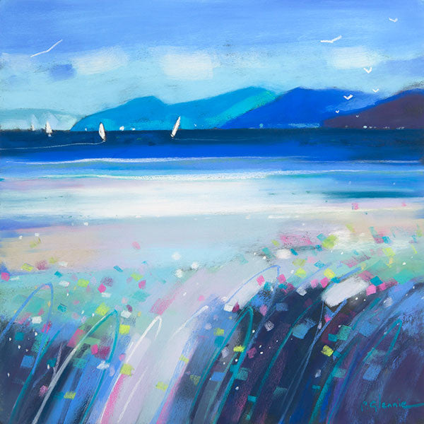 Blue Coast, Seamill by Pam Glennie