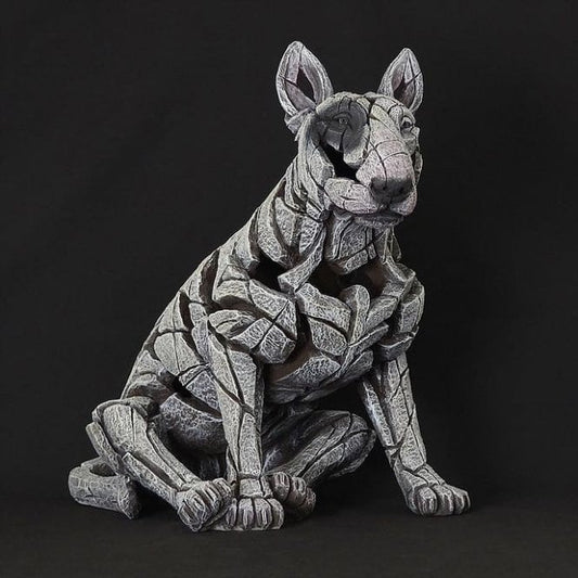 Bull Terrier Bullseye - Edge Sculpture