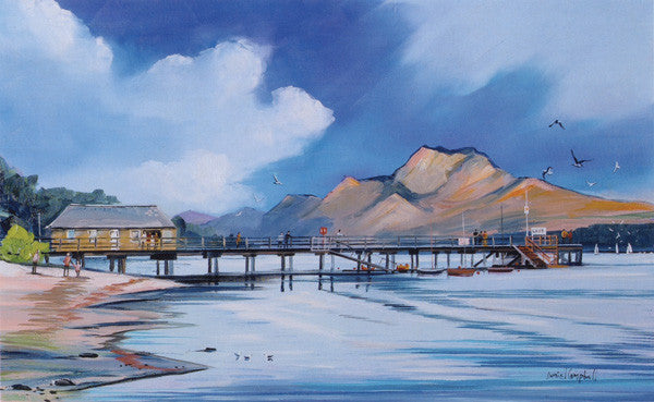 The Pier at Luss by Daniel Campbell