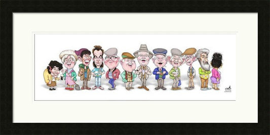 Auld Pals - Still Game The Gang by Ed Travers