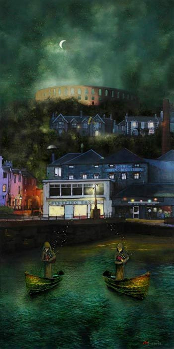 The Pipers, Oban by Matylda Konecka