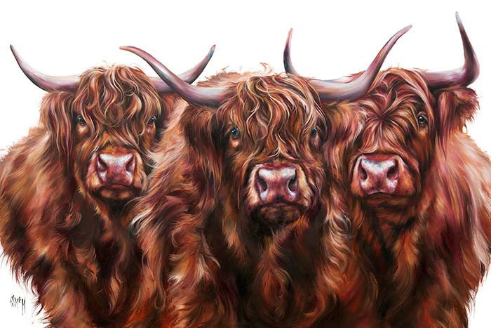 Three's A Crowd (Limited Edition) By Georgina McMaster