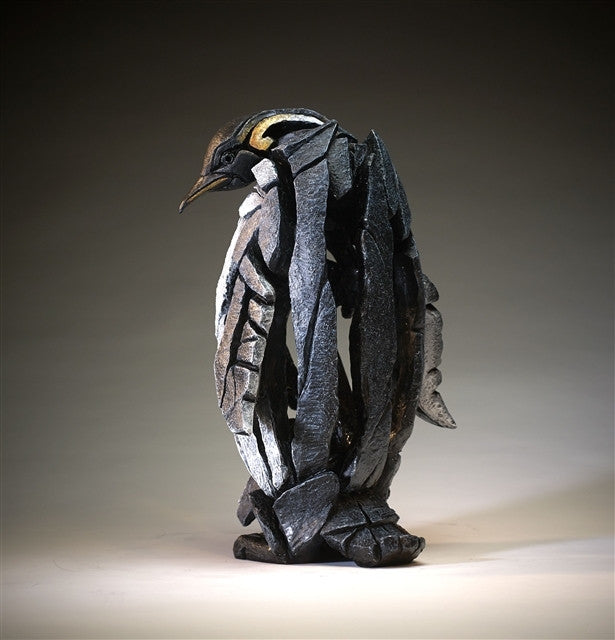 Penguin with Chick - Edge Sculpture