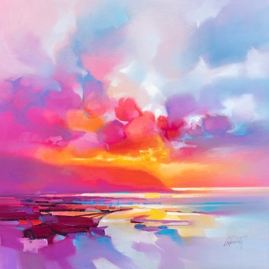 Uig Magenta (Signed & Numbered Limited Edition) by Scott Naismith
