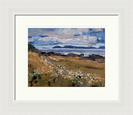 Evening Light, Mull of Kintyre by Nancy Turnbull