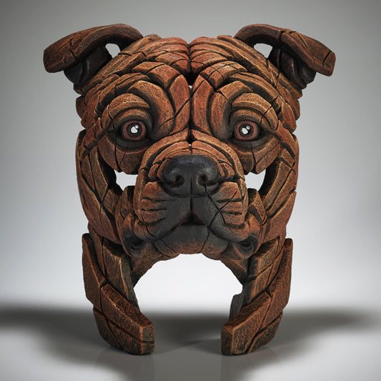 Staffordshire Bull Terrier Red - Edge Sculpture