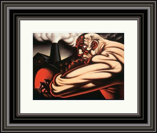 Steam and Power by Peter Howson