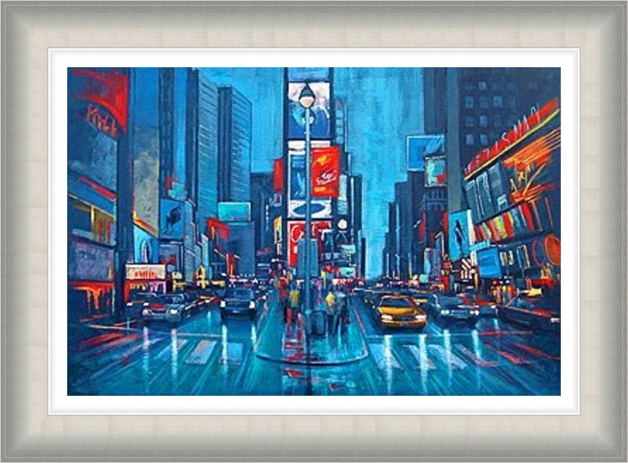 New York in Blue by Phil Wilson