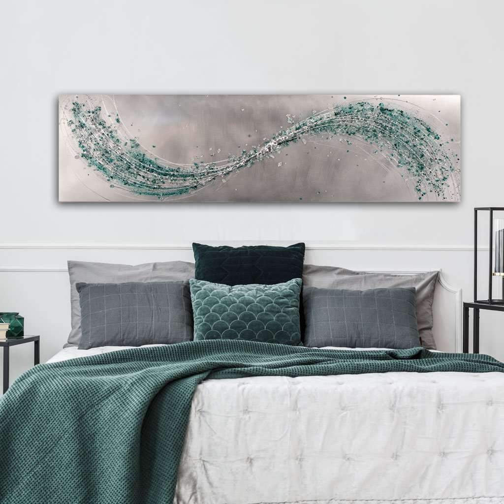 Emerald Green Metal Wall Art by Argento Art