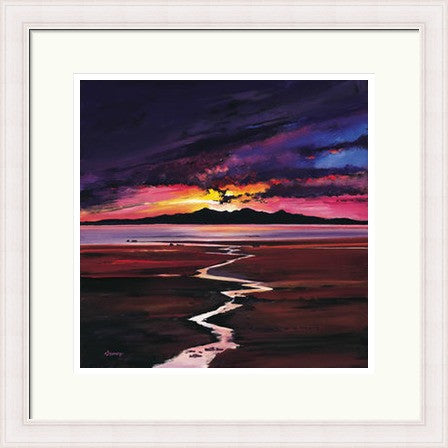 Sunset Over, Arran (Limited Edition) by Davy Brown