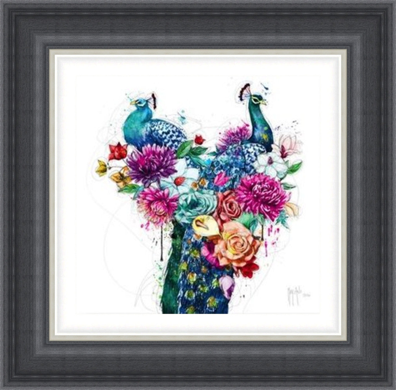 Peacock Flowers by Patrice Murciano