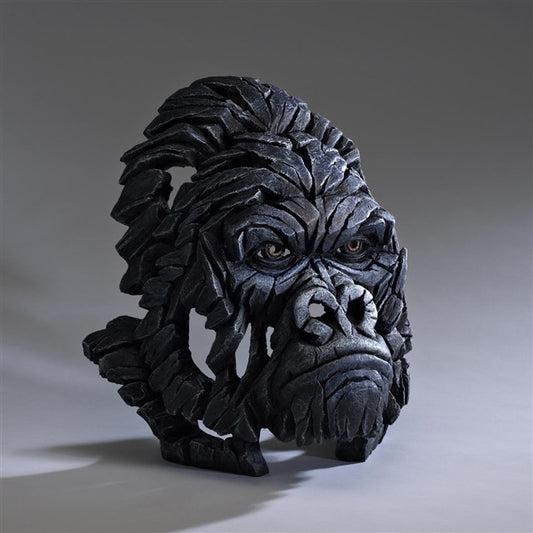 Gorilla Bust - Edge Sculpture