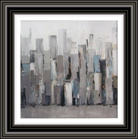 New York Abstract by Aziz Kadmiri