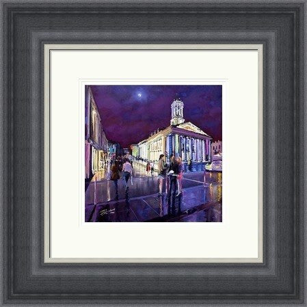 Royal Exchange Square Reflections by James Somerville Lindsay