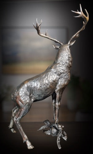 Majesty Bronze Stag Sculpture by Michael Simpson (Limited Edition)