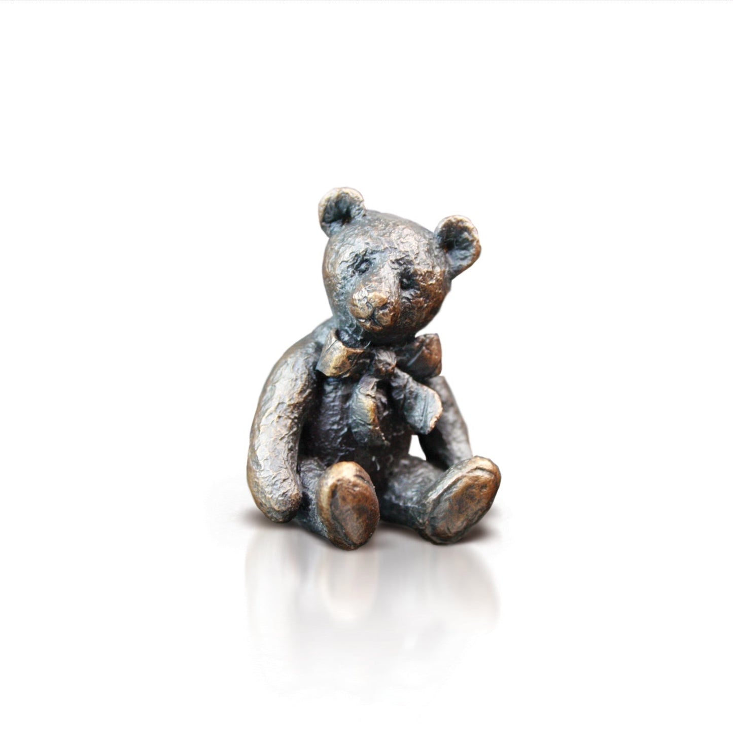 Theodore Bronze Teddy Bear Figurine by Michael Simpson (Richard Cooper Bronze)